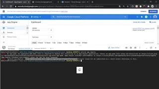 App Engine could not be identified as a valid source directory or file
