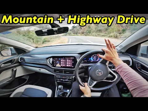 2025 Volkswagen Taigun 1.0L Manual Drive Review  @Aayushssm