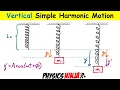 Vertical Simple Harmonic Motion