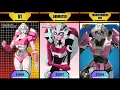 Arcee Evolution in All version