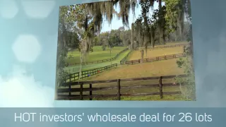 26 Buildable Lots for Sale - Ocala Marion County FL