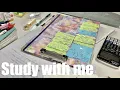 Download Lagu STUDY WITH ME 2hrs | Background noise,no music,no break | ASMR | real time｜motivation