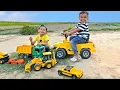 Download Lagu Kid Steals Toys While Playing with JCB \u0026 Trucks | Kids Search and Rescue Hidden Toys Adventure