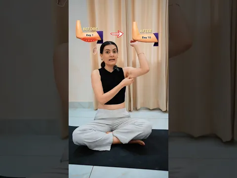 Lose arms fat in 10 days 💪✅ Fat to fab ❤️ Shanika Khurmi #ytshorts #ashortaday #shorts
