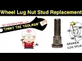 Wheel Lug Nut Stud Replacement