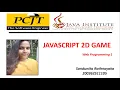 JavaScript 2D Game Development Java Institute Web Programming 01 Sandunika Rathnayaka