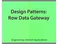 v40 Row Data Gateway