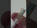 How to Wire Up RJ45 Pass-Through EZ Snap Plugs for Cables