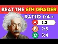 Are You Smarter Than a 6th Grader Math Trivia Quiz for Grade 6