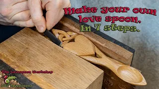 Download How to make a love spoon. (Seven steps for beginner love spoon carvers) MP3