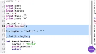 Variables and Data Types in Python 3 Python is Easy