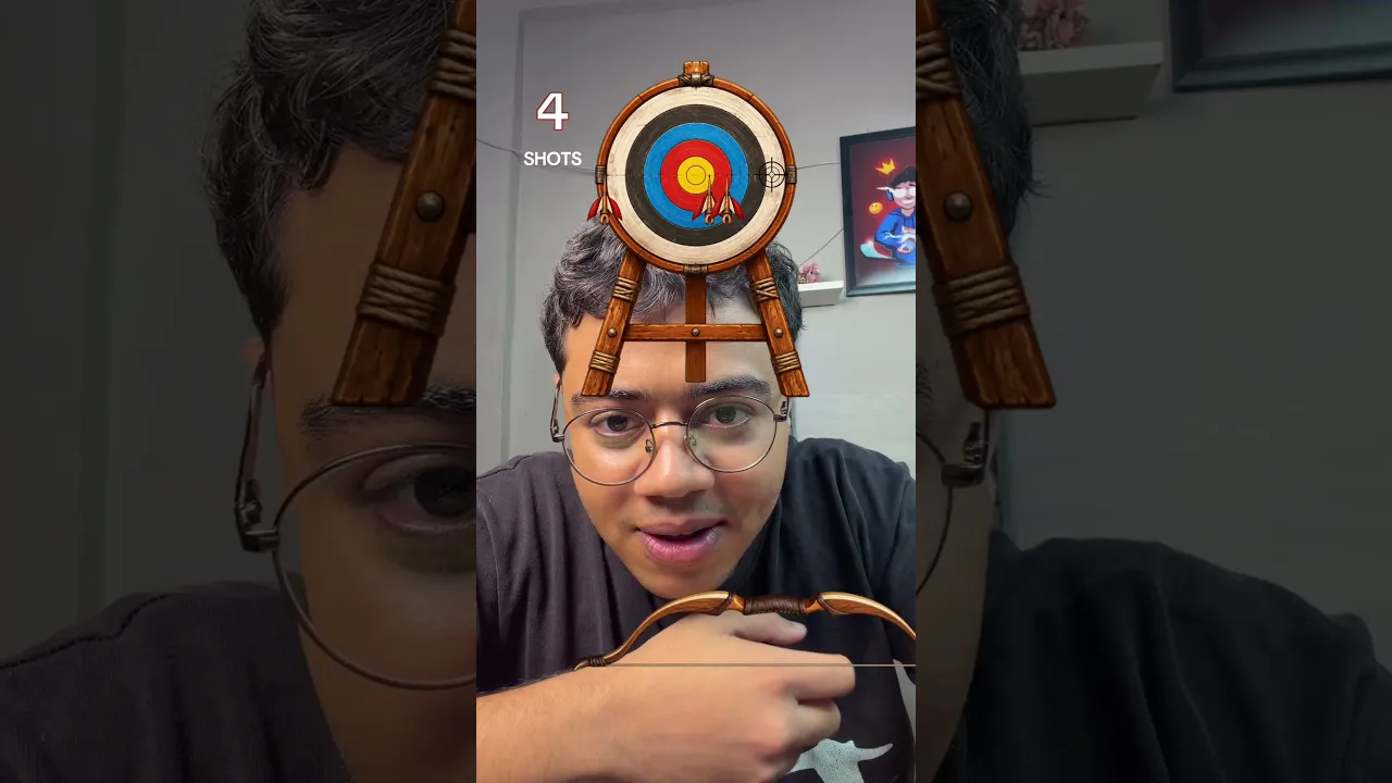 اضرب الهدف بسهم واحد😂