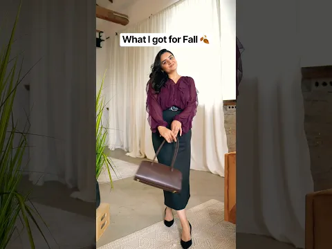 Little fall haul 🍂 #falloutfits #workwear #ad
