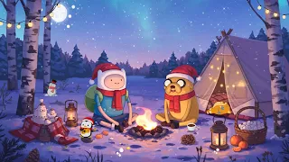 Snowy Night Lofi Lofi For Stress Relief 