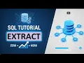 Date Function - EXTRACT in SQL Explain about SQL EXTRACT concept SQL Tutorial In 3 minutes