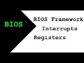 BIOS Boot Sector Assembly Basic Framework Interrupts and Registers Ep 6