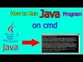 How to Run Java Program in Command Prompt in Windows 10 2017