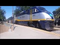 Amtrak Capitol Corridor and California Zephyr Trains at Davis