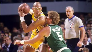 Bill Walton blocks Kareem s Skyhook