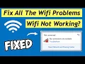 Windows 7 wifi connection problem Fix