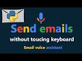 AI project Email Voice assistant using Python 20 lines