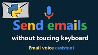 AI project Email Voice assistant using Python 20 lines