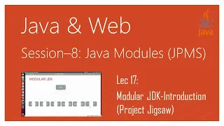 Java 9 Modularity Java 9 Modules Tutorial JPMS Part 17 Modular JDK-Introduction Project Jigsaw