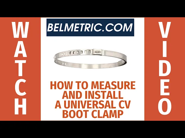 How To Measure and Install a Universal CV Clamp