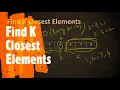 Find K Closest Elements LeetCode 658 Coders Camp