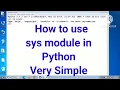 12th CS Sys Module in Python Chapter 14 Importing C Program into Python