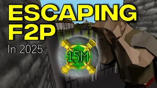 Earning a RuneScape Bond in F2P in 2025