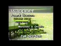 Wappner Funeral Directors The Wiser Choice Commercial 1992