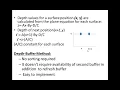 module-5 - depth buffer z buffer method visible surface detection method