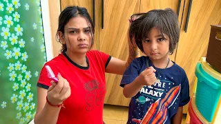 Ayaan ne kaat liye apne baal