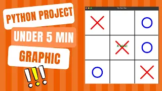 Make Your First Graphic Python Game in Under 5 Minutes Beginner Tutorial