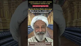Awaken the Guru Chakra above navel | 9 Siddha Keys to Clarity Energy & Leadership  Master Class
