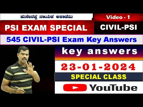 Download MP3 545 CIVIL-PSI Exam Key Answers - 13-01-2024