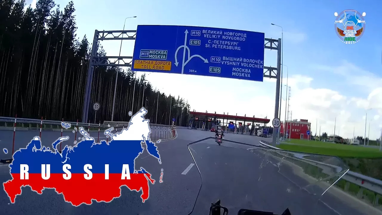 WORLD RIDE 2017 || EP. 49 || Moscow to St Petersburg,RUSSIA