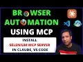 Install Selenium MCP Server Integration with Claude VS Code Github Copilot Claude 3 7 Sonnet