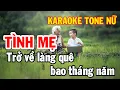 Download Lagu Karaoke Tình Mẹ Tone Nữ Beat Phối Mới Dễ Hát Nhạc Sống Huỳnh Như