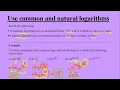 Logarithmic Functions Part 4