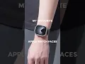 What are some good Apple Watch faces I should try out
