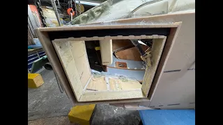 11 Aug 2025  Starbord side: Latch reinforcement & gap filling