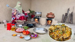 Quick chatkhra biryani recipe chicken biryani recipe, quick biryani recipe,how to cook,village life 