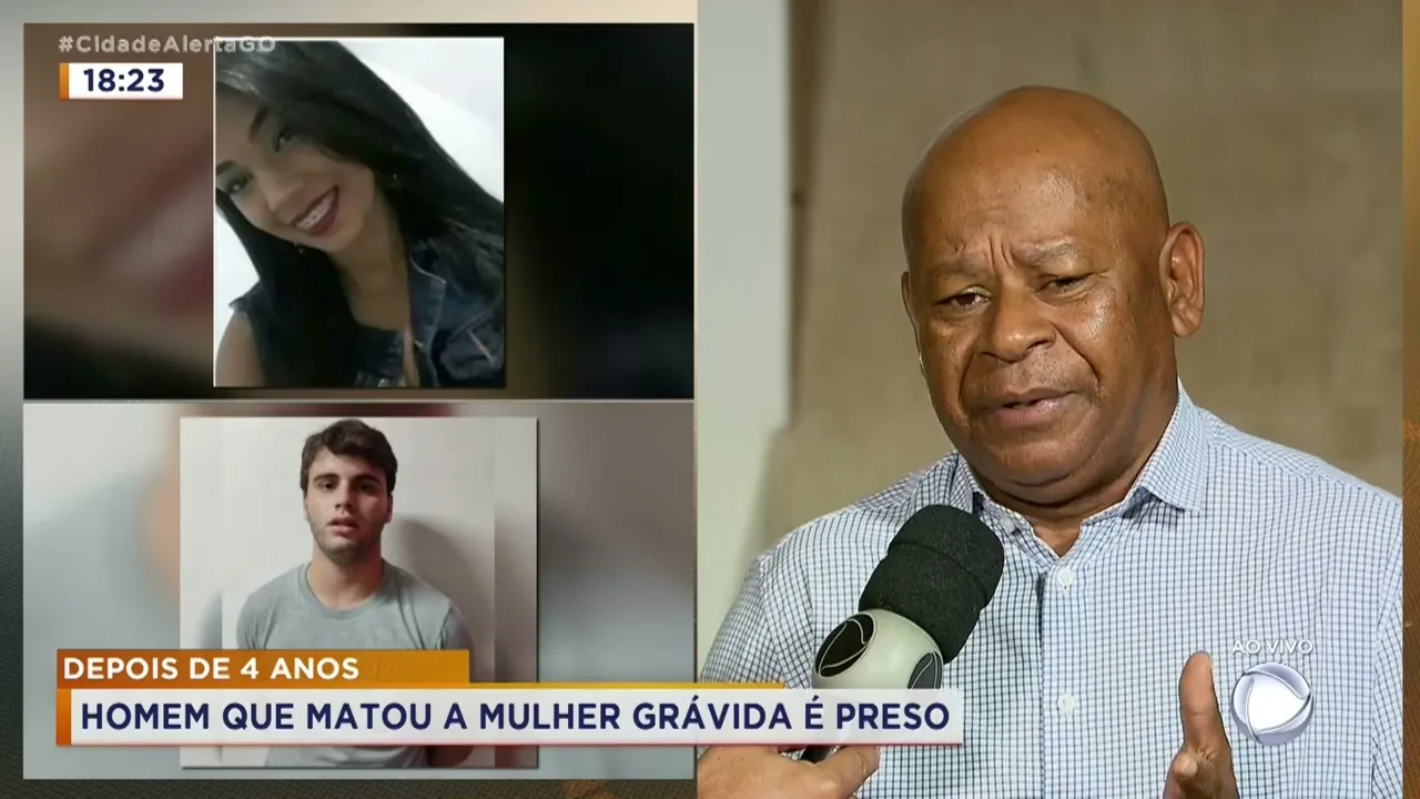 DEPOIS DE 4 ANOS: HOMEM QUE MATOU A MULHER GRÁVIDA É PRESO