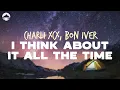 Download Lagu Charli XCX - I think about it all the time featuring bon iver | Lyrics