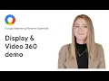 Google Marketing Platform Essentials Display 360 demo
