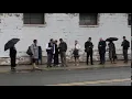 Wow A line waiting for the 126 bus in Hoboken Hard to believe