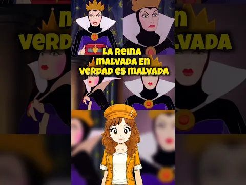 Blancanieves tenía la madrastra más MALVADA 💀👑 #snowwhite #disney