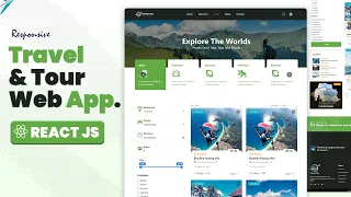 React JS Tutorial - Full Travel Tour Application Download Full Source Code